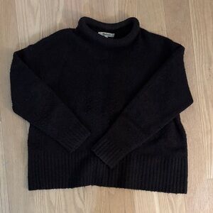 Chocolate Brown Women's Rollneck Sweater